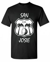 Load image into Gallery viewer, San Josie 101 T-shirt (Palm Trees &amp; coconut)
