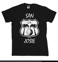 Load image into Gallery viewer, San Josie 101 T-shirt (Palm Trees &amp; coconut)
